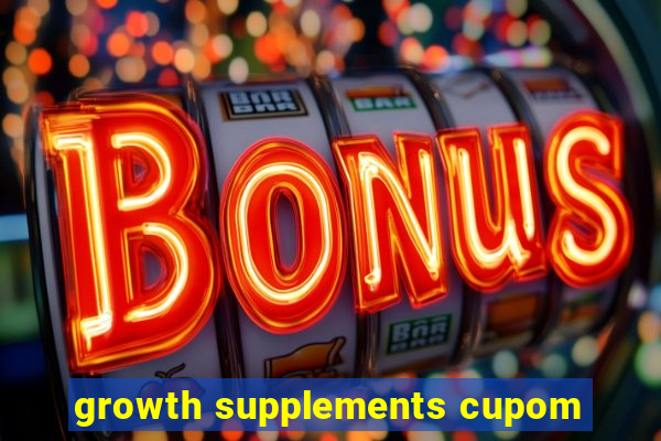 growth supplements cupom